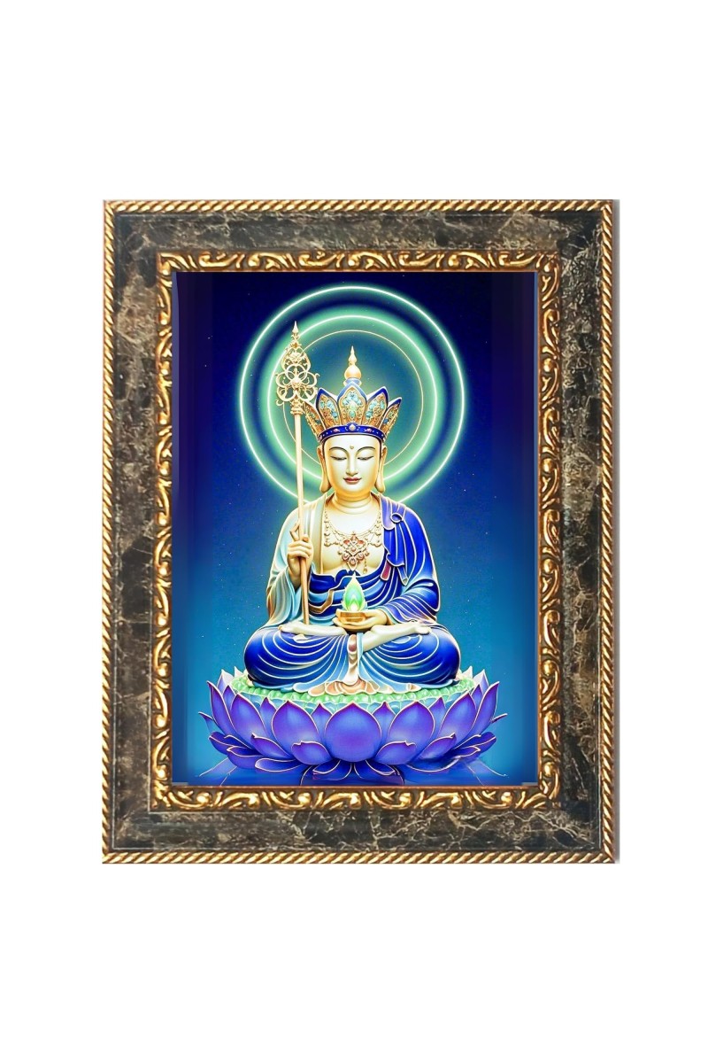 Buddhism Digital Print Photo 10.7x12.7 inches (I6089) - Vibrant Religious Wall Art for Home or Office Decor.