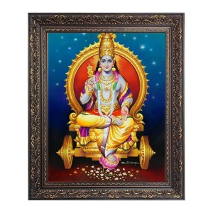 SURYA BHAGWAN Big Photo Frame - 20x24 Inches for Home & Office Decoration
