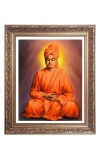 Swami Vibekananda Big Photo Frame - 16x20 Inches for Home & Office Decoration