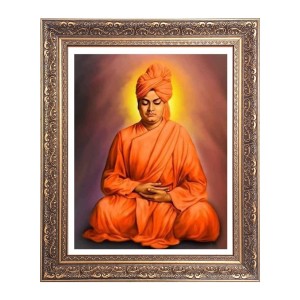 Swami Vibekananda Big Photo Frame - 16x20 Inches for Home & Office Decoration Swami Vibekananda Big Photo Frame - 16x20 Inches for Home & Office Decoration