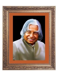 Dr. Abdul Kalam Big Photo Frame - 18x22 Inches for Home & Office Decoration