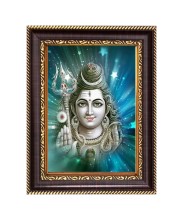 Bholenath shiv ji Digital Print Photo 10.7x12.7 inches (I6051) - Vibrant Religious Wall Art for Home or Office Decor.