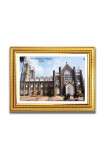 Arthunkal Basilica Church Photo Frame, Beautiful Elegant Framed Wall Art of Iconic Cathedral