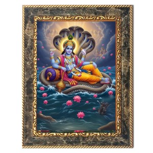 Lord vishnu Digital Print Photo 6.7x8.7 inches - Vibrant Religious Wall Art for Home or Office Decor. Lord vishnu Digital Print Photo 6.7x8.7 inches - Vibrant Religious Wall Art for Home or Office Decor.