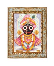 Jai Jagannath Digital Print Photo 10.7x12.7 inches (I6085) - Vibrant Religious Wall Art for Home or Office Decor.