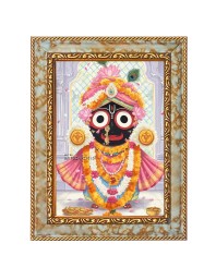 Jai Jagannath Digital Print Photo 6.7x8.7 inches (I6085) - Vibrant Religious Wall Art for Home or Office Decor.