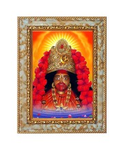 Maa Kali Digital Print Photo 10.7x12.7 inches (I6052) - Vibrant Religious Wall Art for Home or Office Decor.