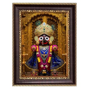 Lord jagannath Digital Print Photo 6.7x8.7 inches - Vibrant Religious Wall Art for Home or Office Decor.