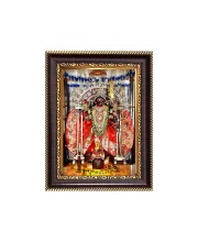 Dakhineswar Ma Kaali Digital Print Photo 6.7x8.7 inches - Vibrant Religious Wall Art for Home or Office Decor.