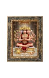 Lord Hanuman Digital Print Photo 6.7x8.7 inches - Vibrant Religious Wall Art for Home or Office Decor.