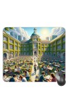 Customized Tower View Picture Sublimation Mouse Pad | 8 X 7.5 Inch | Smooth Cloth Surface | Non-Slip Rubber Base | Personalized Mousepad for Laptop & Desktop (F17428)