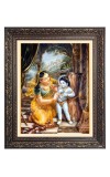 baby Krishna with Maa yoshoda Big Photo Frame - 20x24 Inches for Home & Office Decoration