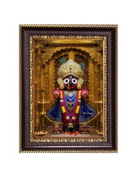 Jai Jagannath Digital Print Photo 14.7x16.7 inches (I6106) - Vibrant Religious Wall Art for Home or Office Decor.