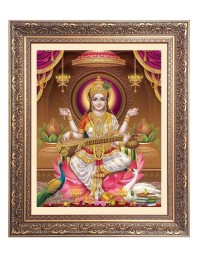 Maa Saraswati Big Photo Frame - 18x22 Inches for Home & Office Decoration