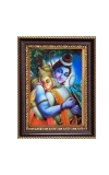 Lord Shiva and Hanuman Digital Print Photo 6.7x8.7 inches (I6063) - Vibrant Religious Wall Art for Home or Office Decor.