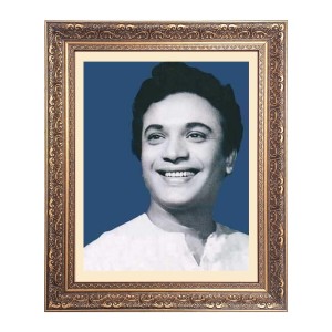 Sri Uttam Kumar Big Photo Frame - 18x22 Inches for Home & Office Decoration