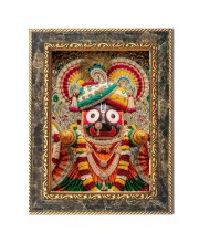 Jai Jagannath Digital Print Photo 10.7x12.7 inches (I6037) - Vibrant Religious Wall Art for Home or Office Decor.