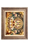 Maa Lakshmi (Laxmi) Big Photo Frame - 16x20 Inches for Home & Office Decoration