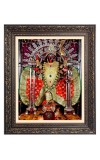 Dakshineswar Kali Big Photo Frame - 20x24 Inches for Home & Office Decoration