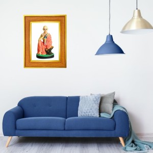 Chaitanyaa Mahaprabhu Photo Frame 14x18 Inches-Brown Wooden Frame For Home, Office & Temple Decoration And Gifting (F6477) Chaitanyaa Mahaprabhu Photo Frame 14x18 Inches-Brown Wooden Frame For Home, Office & Temple Decoration And Gifting (F6477)