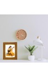 Goddess Saraswati, Photo Frame 10x14 Inches-Brown Wooden Frame For Home, Office & Temple Decoration And Gifting (F6419)