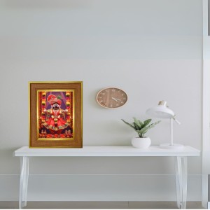 Jai Jaganaath Photo Frame 18x22 Inches-Brown Wooden Frame For Home, Office & Temple Decoration And Gifting (F6244) Jai Jaganaath Photo Frame 18x22 Inches-Brown Wooden Frame For Home, Office & Temple Decoration And Gifting (F6244)