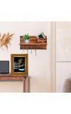 Buddha Photo Frame 10x14 Inches-Brown Wooden Frame For Home, Office & Temple Decoration And Gifting (F6323)