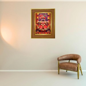 Swami Jagannath Photo Frame 10x14 Inches-Brown Wooden Frame For Home, Office & Temple Decoration And Gifting (F6258) Swami Jagannath Photo Frame 10x14 Inches-Brown Wooden Frame For Home, Office & Temple Decoration And Gifting (F6258)