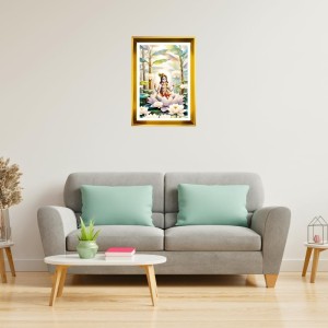 Divine Krishna Golden Photo Frame - 18x22 Inches | Elegant Wooden Frame For Home, Office & Temple Decoration | Spiritual Wall & Table Decor And Gift Item (F9921) Divine Krishna Golden Photo Frame - 18x22 Inches | Elegant Wooden Frame For Home, Office & Temple Decoration | Spiritual Wall & Table Decor And Gift Item (F9921)