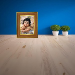 Bal Gopal Photo Frame 12x16 Inches-Brown Wooden Frame For Home, Office & Temple Decoration And Gifting (F6384) Bal Gopal Photo Frame 12x16 Inches-Brown Wooden Frame For Home, Office & Temple Decoration And Gifting (F6384)