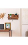 Ramkrishnaa Photo Frame 10x14 Inches-Brown Wooden Frame For Home, Office & Temple Decoration And Gifting (F6353)