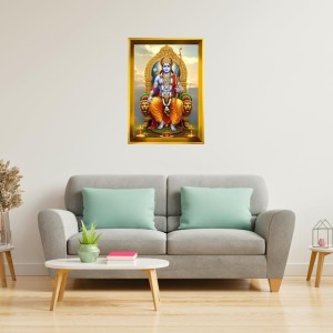 Lord Ram Golden Photo Frame - 12x16 Inches | Elegant Wooden Frame For Home, Office & Temple Decoration | Spiritual Wall & Table Decor And Gift Item (F9897) Lord Ram Golden Photo Frame - 12x16 Inches | Elegant Wooden Frame For Home, Office & Temple Decoration | Spiritual Wall & Table Decor And Gift Item (F9897)