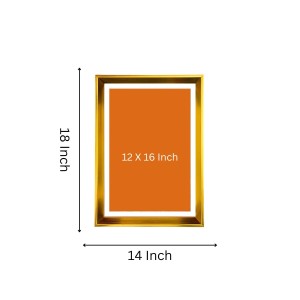 Divine Radha Krishna Golden Photo Frame - 14x18 Inches | Elegant Wooden Frame For Home, Office & Temple Decoration | Spiritual Wall & Table Decor And Gift Item (F9842) Divine Radha Krishna Golden Photo Frame - 14x18 Inches | Elegant Wooden Frame For Home, Office & Temple Decoration | Spiritual Wall & Table Decor And Gift Item (F9842)