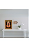 Lord Jaganaath Photo Frame 14x18 Inches-Brown Wooden Frame For Home, Office & Temple Decoration And Gifting (F6259)