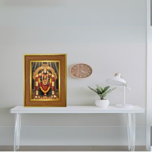 Lord Venkateswara Photo Frame 16x20 Inches-Brown Wooden Frame For Home, Office & Temple Decoration And Gifting (F6274) Lord Venkateswara Photo Frame 16x20 Inches-Brown Wooden Frame For Home, Office & Temple Decoration And Gifting (F6274)