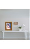 Jagadbandhu Sundar Prabhu Photo Frame 10x14 Inches-Brown Wooden Frame For Home, Office & Temple Decoration And Gifting (F6295)