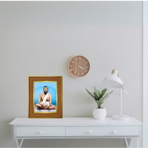 Sri Ramkrishnaa Photo Frame 14x18 Inches-Brown Wooden Frame For Home, Office & Temple Decoration And Gifting (F6412) Sri Ramkrishnaa Photo Frame 14x18 Inches-Brown Wooden Frame For Home, Office & Temple Decoration And Gifting (F6412)