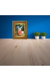 Baba Lokenath Brahmachari Photo Frame 10x14 Inches-Brown Wooden Frame For Home, Office & Temple Decoration And Gifting (F6379)