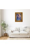 Lord Shiva Photo Frame 16x20 Inches-Brown Wooden Frame For Home, Office & Temple Decoration And Gifting (F6272)