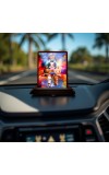 Car Desk/Table Top Mahavathar Babaji Wooden Photo Stand 3x4 Inches, Compact & Stylish Spiritual Display For Car, Home & Office (Pack Of 1) (F14318)