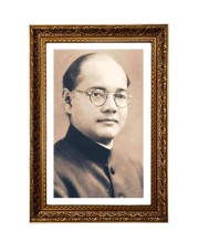 Netaji Subhash Chandra Bose Big Photo Frame - 20x28 Inches For Home,Temple & Office Decoration (F11160)