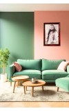 Paramahansa Yogananda Photo Frame For Wall & Table | 7x9 Inch Golden Cherry Finish | Decorative Paramahansa Yogananda Photo Frame For Home, Office & Pooja Room (F11639)