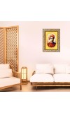 Swami Vivekananda Spiritual Guru Digital Photo In Designer Frame, Size 10x16 Inch | Hindu Religious Picture For Home Temple, Office & Gift | Wall Art & Pooja Decor (F10404)