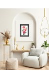 Pink Garden Roses Photo Wall & Table Frame | 16x20 Inch Black Designer | Perfect For Gifting & Home Decor (F9660)