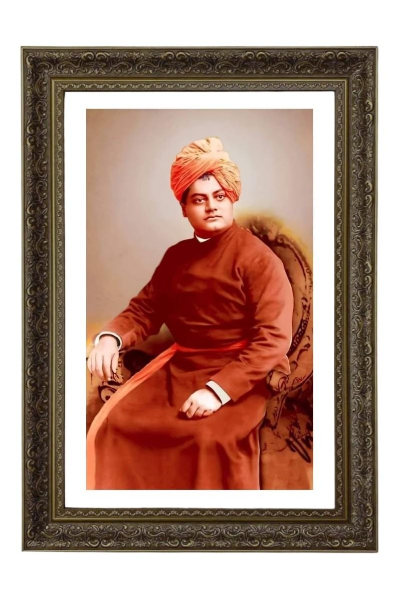 Vertical16X24 Inches Frame Big Photo Frame - 20x28 Inches For Home,Temple & Office Decoration (F10867)