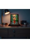 Car Desk/Table Top Lord Ganesha Wooden Photo Stand 3x4 Inches, Compact & Stylish Spiritual Display For Car, Home & Office (Pack Of 1) (F14351)