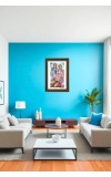 Lord Ram, Sita, And Lord Hanuman. Big Photo Frame - 20x28 Inches For Home,Temple & Office Decoration (F11089)