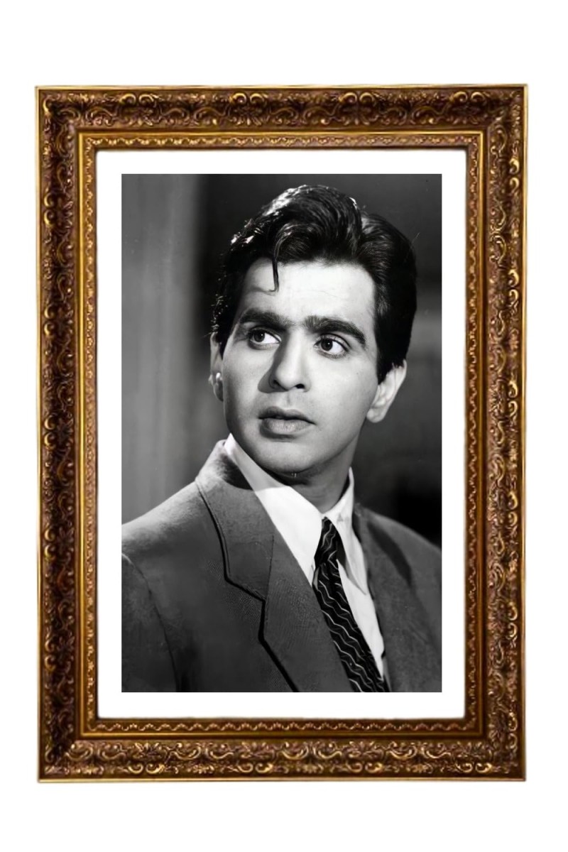 Dilip Kumar Big Photo Frame - 20x28 Inches For Home,Temple & Office Decoration (F11248)