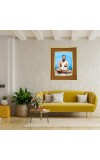 Sri Ramkrishnaa Photo Frame 12x16 Inches-Brown Wooden Frame For Home, Office & Temple Decoration And Gifting (F6412)