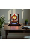Car Desk/Table Top Lord Shiva Wooden Photo Stand â€“ 3x4 Inches, Compact & Stylish Spiritual Display For Car, Home & Office (Pack Of 1) (F15100)